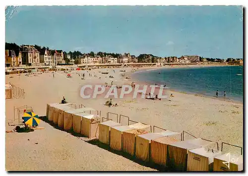 Moderne Karte La Bretagne en Couleurs Quiberon Morbihan Vue generale de la Plage