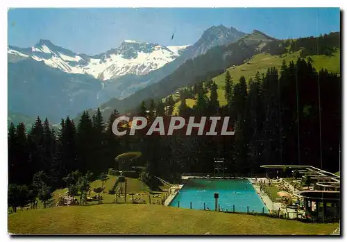 Cartes postales moderne Schwimmbad Adelboden