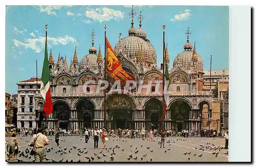 Cartes postales moderne Venezia Basilique de St Marc