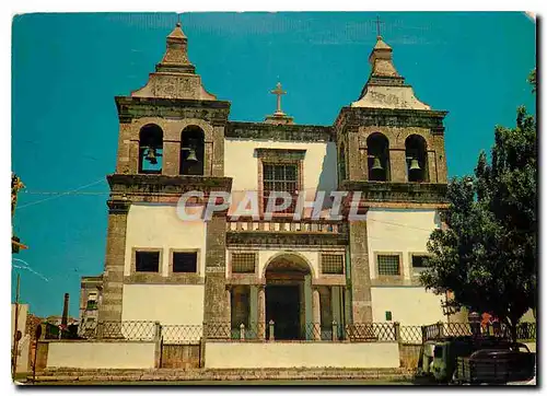 Moderne Karte Setubal Portugal Igreja de St Maria da Oracu