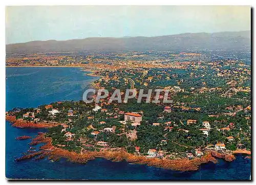 Moderne Karte Reflets de la Cote d'Azur Vue generale de la Region de St Raphael Boulouris St Raphael Frejus Pl