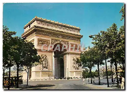 Moderne Karte Paris L'Arc de Triomphe