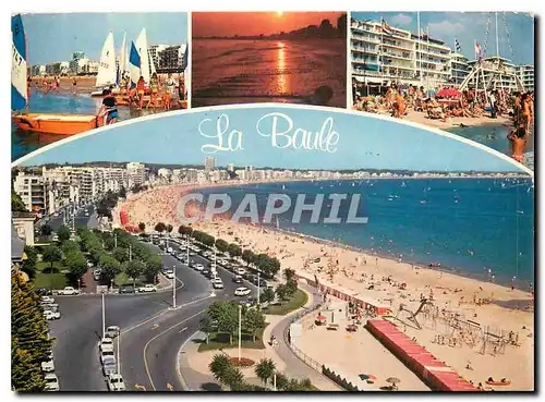 Moderne Karte Couleurs de Bretagne La Cote d'Amour La Baule