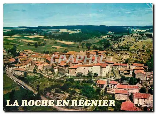 Cartes postales moderne Roche en Begnier Hte Loire Vue generale aerienne