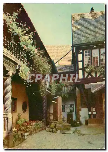 Cartes postales moderne Riquewihr La Cour des Cigognes