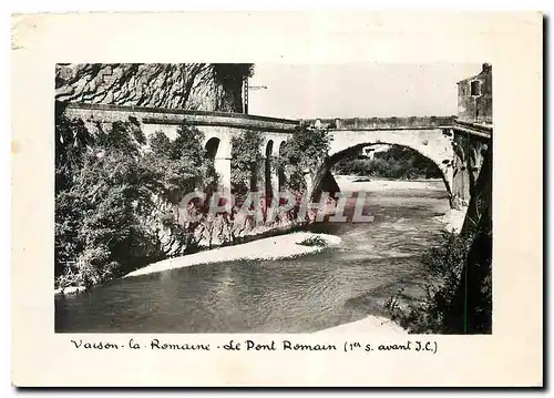 Moderne Karte Vaison la Romaine Le Pont Romain