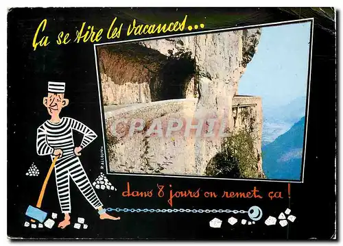 Cartes postales moderne Bagnard Prison Drome