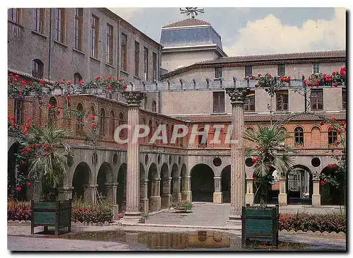 Moderne Karte St Chamond Loire Cour de la Mairie