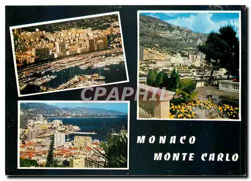 Cartes postales moderne Reflets de la Cote d'Azur Monaco Monte Carlo