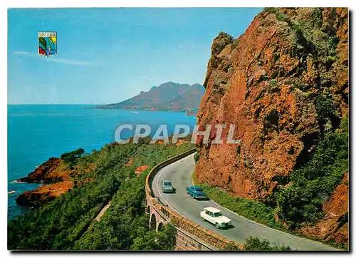 Cartes postales moderne Cannes Cote d'Azur Les rochers rouges de l'Esterel