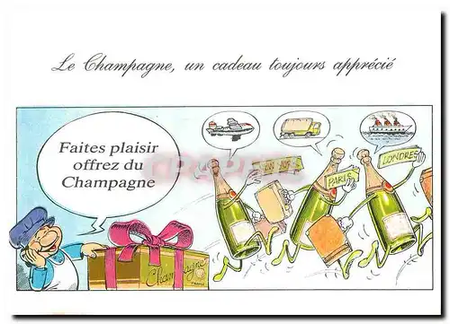 Cartes postales moderne La Champagne