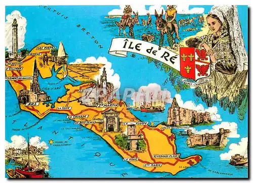 Cartes postales moderne Ile de Re Ch Mme