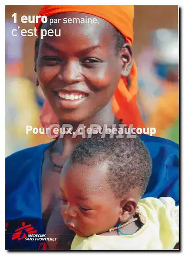 Cartes postales moderne Medecins Sans Frontieres