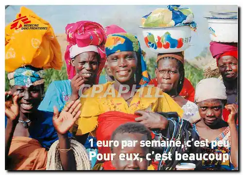 Cartes postales moderne Medecins Sans Frontieres