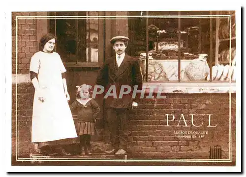 Cartes postales moderne Paul Boulangerie