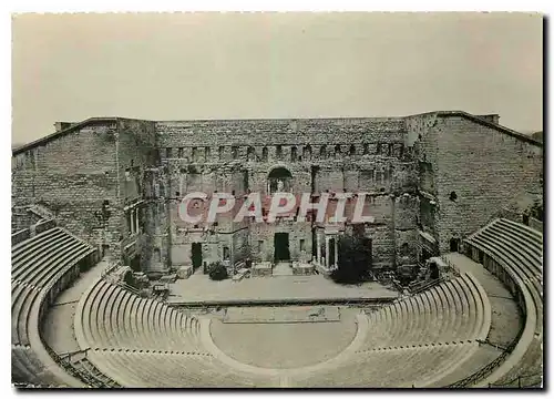 Moderne Karte Orange Amphitheatre Romain