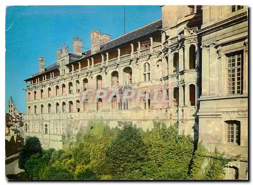 Cartes postales moderne Couleurs et Lumiere de France Val de Loire Chateau de Blois Loir et Cher Facade Francois I