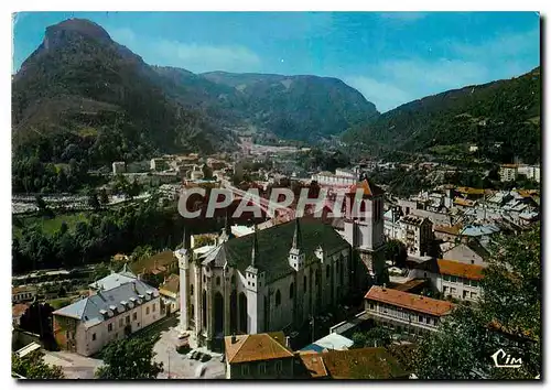 Moderne Karte St Claude Jura Cathedrale Basilique St Pierre Ancienne eflise forteresse Abside et cote nord Le