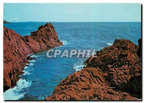 Cartes postales moderne La Corniche d'Or L'Esterel et ses roches rouges