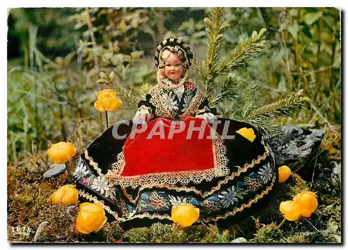 Moderne Karte Au Beau Pays de Savoie Folklore