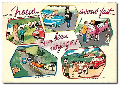 Cartes postales moderne Nous avons fait un beau voyage