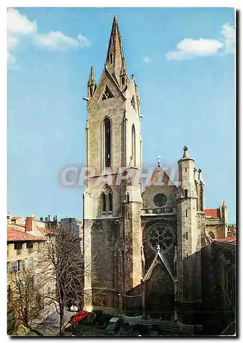 Cartes postales moderne La Cite du Roy Rene Aix en Provence B du R Eglise Saint Jean de Malte Vue exterieure