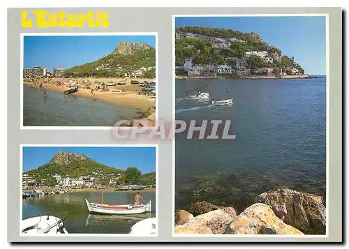 Cartes postales moderne L'Estartit Costa Brava Varis aspectes