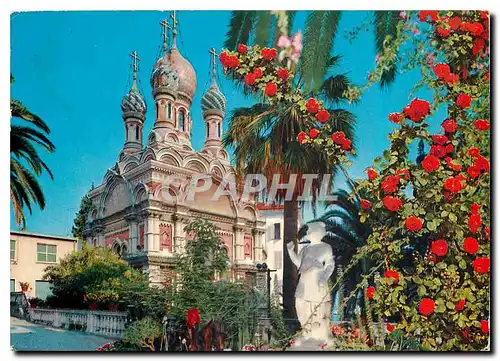 Cartes postales moderne San Remo Riv dei Fiori L'Eglise Russe Russie Russia