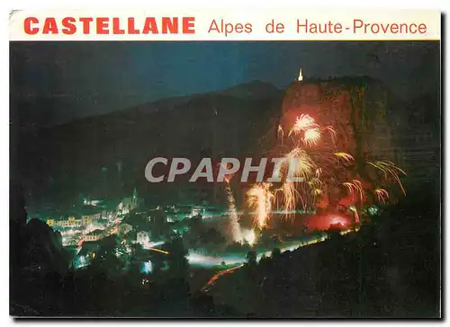 Moderne Karte Route Napoleon Castellane Alpes de Haute Provence Cite historique a l'entree des celebres Gorges