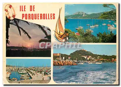 Cartes postales moderne Perle des Iles d'Or Ile de Porquerolles