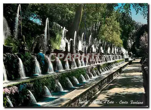 Cartes postales moderne Tivoli Villa d'Este Maintes Fontaines