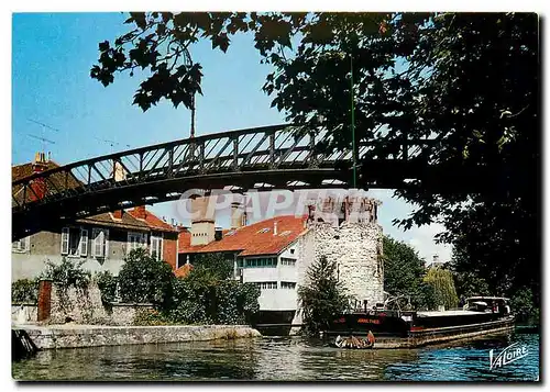 Moderne Karte Le Gatinais Montargis Loiret Le Canal de Briare