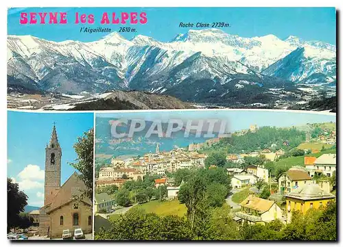 Cartes postales moderne Seyne les Alpes Alpes de Haute Provence