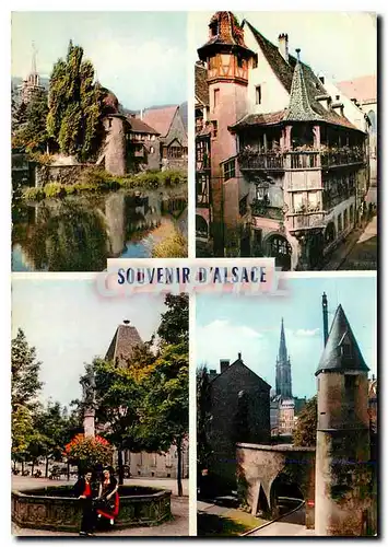 Cartes postales moderne L'Alsace Pittoresque Colmar Mulhouse Thann Munster