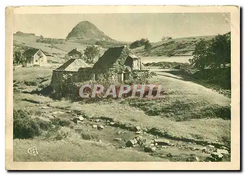 Moderne Karte Environs de Vals les Bains Ardeche La Loire et le Gerbier