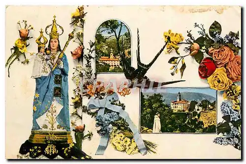 Cartes postales moderne Souvenir de Notre Dame de Laghet