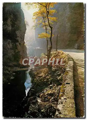 Cartes postales moderne Les Roches des Alpes Jeux de lumiere dans les Gorges