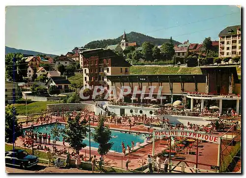 Moderne Karte Les Alpes en couleurs naturelles Villard de Lans La Piscine Olympique