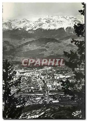 Moderne Karte Les Belles Alpes Francaises Grenoble