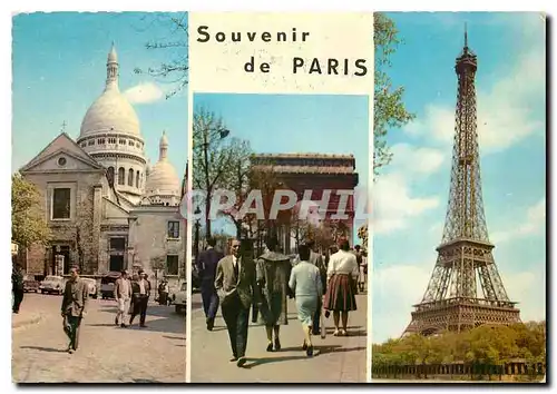 Cartes postales moderne Souvenir de Paris