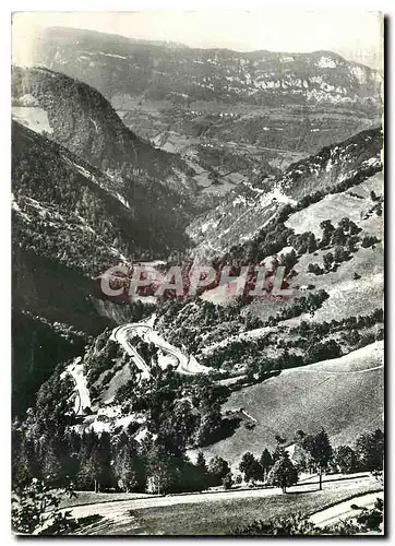 Moderne Karte La Franche Comte Pittoresque Les Lacets de Septomoncel