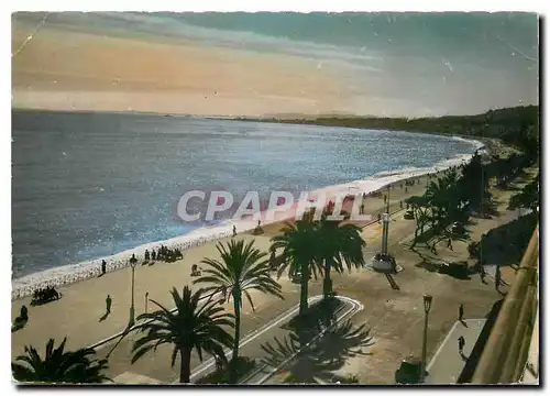 Cartes postales moderne Nice Clair de lune sur la Baie des Anges