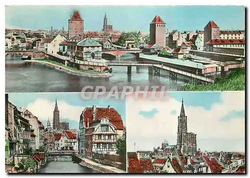 Moderne Karte Strasbourg