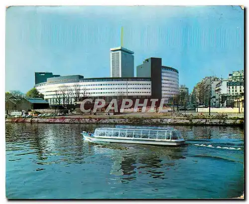 Moderne Karte Paris La maison de la Radio