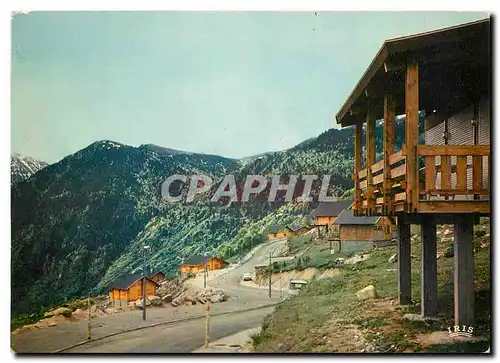 Moderne Karte Les Pyrenees Ariegeoises Aux environs d'Aix les Thermes Le plateau de Bonascre