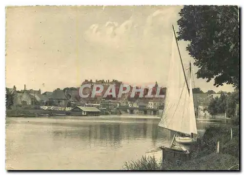 Cartes postales moderne Bords de la sarthe a Sable