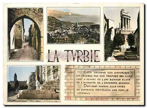 Cartes postales moderne La Turbie Alpes Maritimes