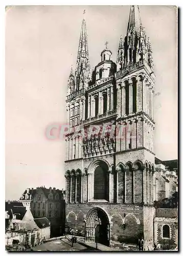 Cartes postales moderne Angers M et L La Cathedrale Saint Maurice Facade Ouest