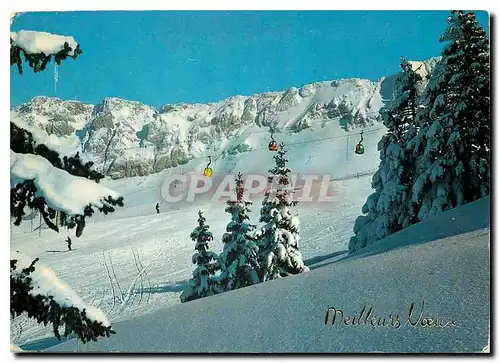 Cartes postales moderne Les Alpes en couleurs naturelles Villard de Lans Telepherique de la Cote