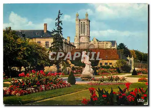 Cartes postales moderne Troyes Aube Jardins de la Prefecture